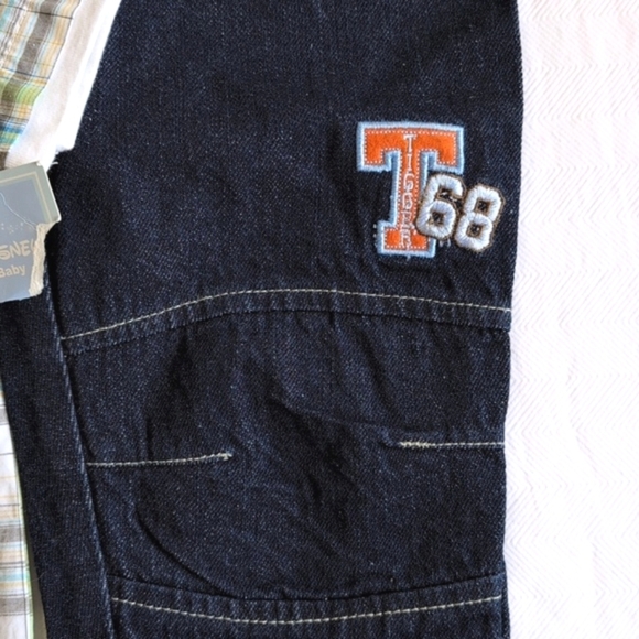 NEW disney tigger baseball 3 piece cotton matching outfit set 24 months baby boy - Picture 5 of 13